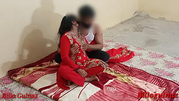 A newlywed Indian woman experiences her first anal encounter with her boyfriend