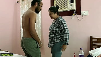 Steamy Bengali hotel room encounter with explicit dialogue and accidental creampie