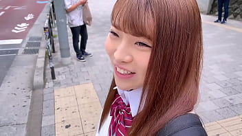 Harajuku date with a young and attractive Japanese girl leads to passionate hotel room sex